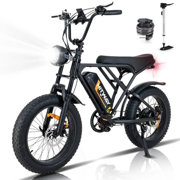 HITWAY BK29 Electric Bike 250W 15Ah 48V Black - Image 2