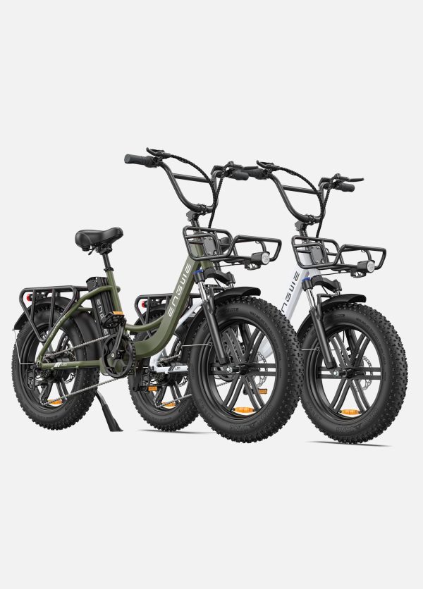 ENGWE L20 COMBO 250W 140 km Max Speed 25 km/h Front Suspension Step-Thru E-bike - Image 2