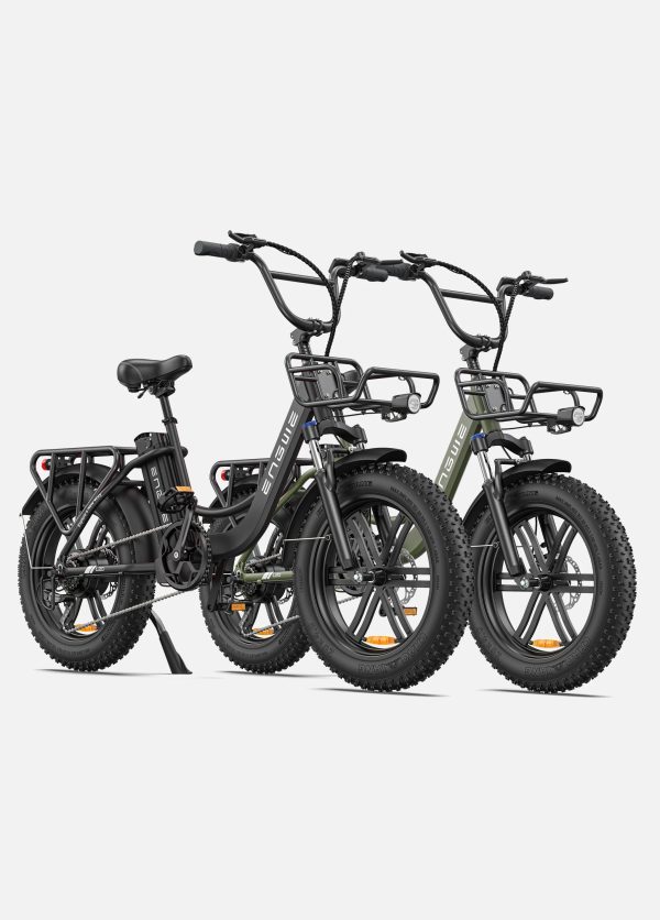 ENGWE L20 COMBO 250W 140 km Max Speed 25 km/h Front Suspension Step-Thru E-bike - Image 3