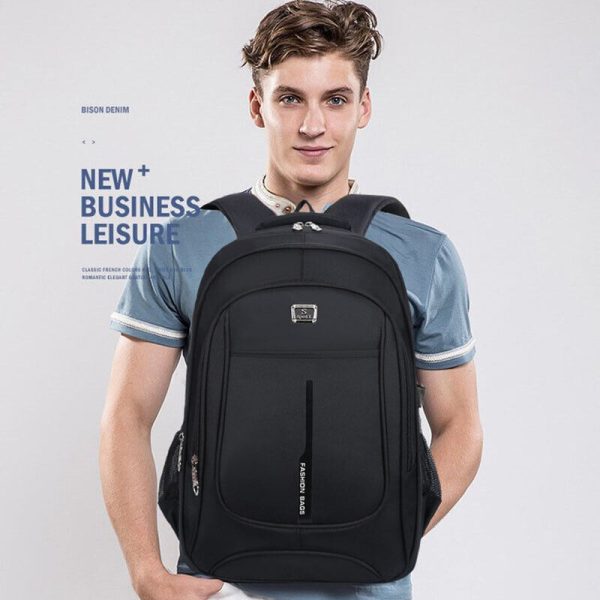 Men Women Laptop Backpack 40L Large Waterproof Rucksack Travel School Bag - Image 10