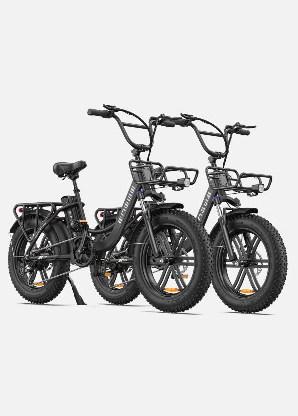 ENGWE L20 COMBO 250W 140 km Max Speed 25 km/h Front Suspension Step-Thru E-bike - Image 4