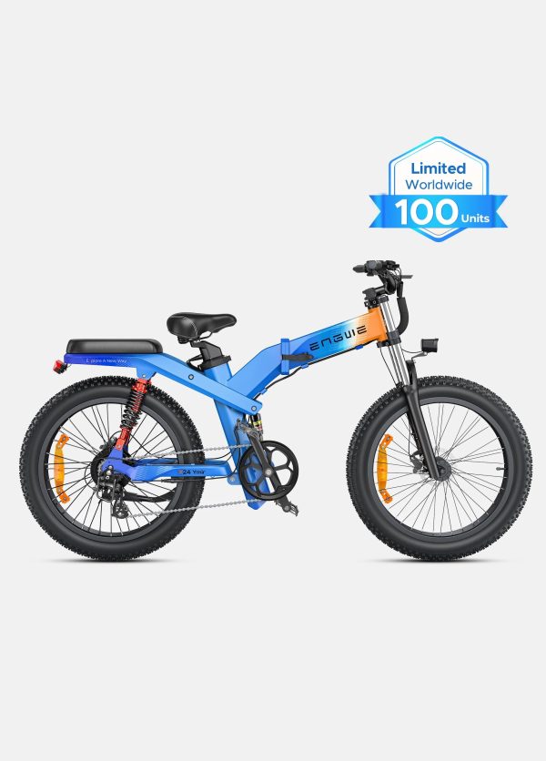 ENGWE X24 1000W All Terrain Foldable Electric Bike with Long Range - Image 5