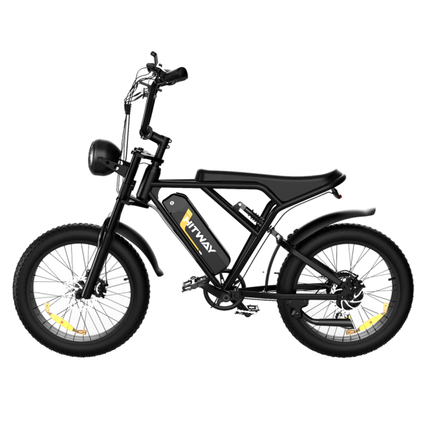 HITWAY BK29 Electric Bike 250W 15Ah 48V Black - Image 4