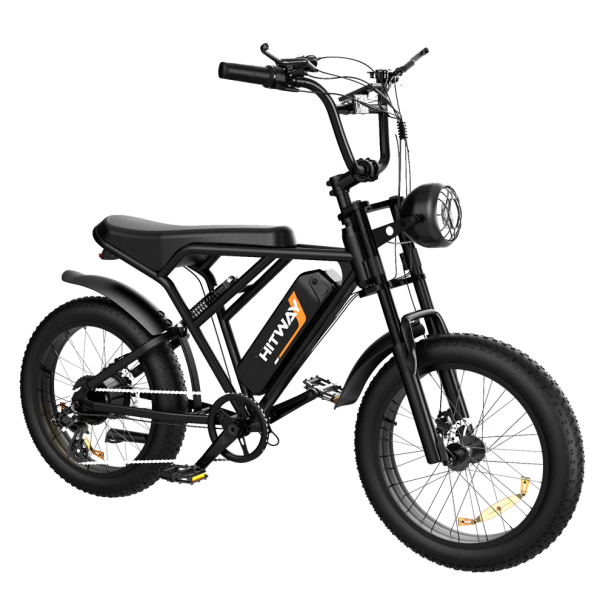 HITWAY BK29 Electric Bike 250W 15Ah 48V Black - Image 3