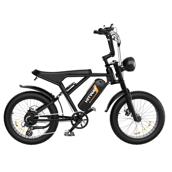 HITWAY BK29 Electric Bike 250W 15Ah 48V Black - Image 14