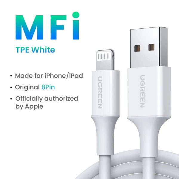 MFi USB to Lightning Cable for iPhone 14 13 12 Pro Max | Fast Charging Cable - Image 7