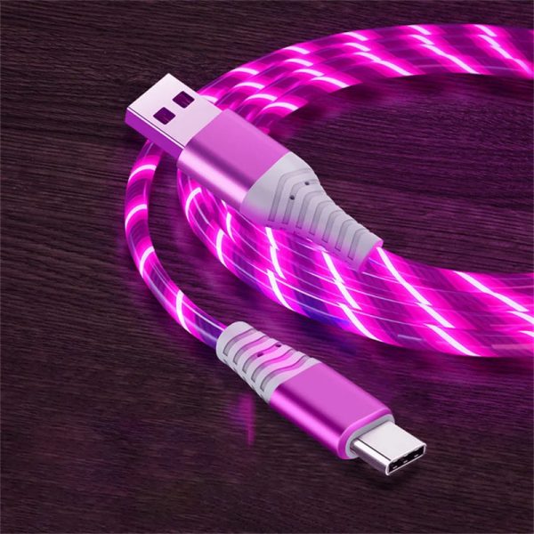 Luminous USB Type C Cable 3A Fast Charging Data Cord - Image 9