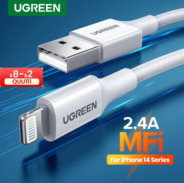 MFi USB to Lightning Cable for iPhone 14 13 12 Pro Max | Fast Charging Cable