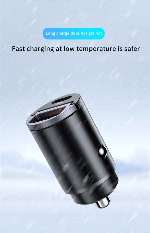 Car Charger (5A-200W) Fast Charing 2x(USB Port 12-24V) Cigarette Socket Car USB-C Charger - Image 13