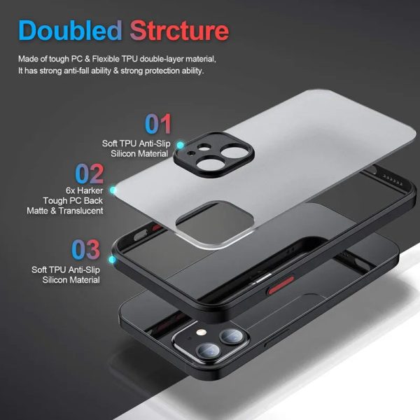 iphone 13 Pro Max Case Luxury Silicone Clear Cover. - Image 4