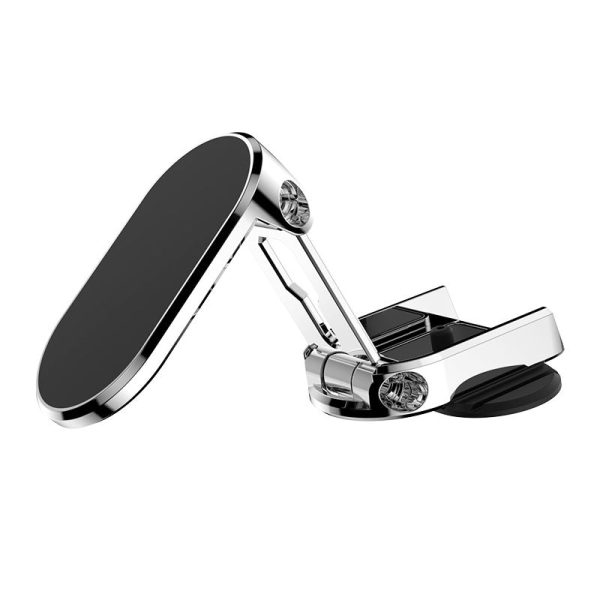 Rotate Metal Magnetic Car Phone Holder Foldable Universal Mobile Phone Stand - Image 2