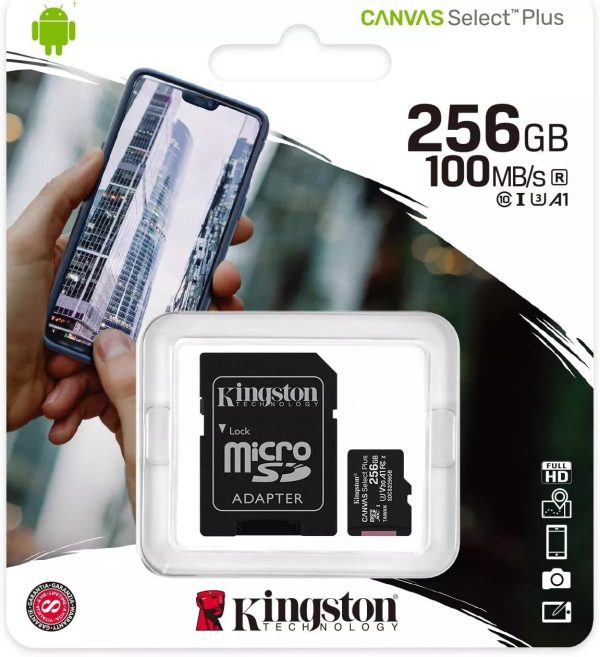 Memory Card Kingston Micro SD Card SDHC SDXC TF Class 10  256GB