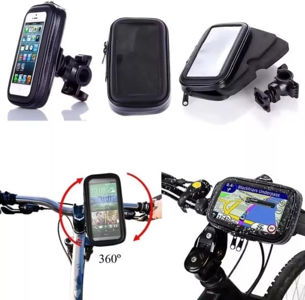 Motorbike Phone Holder ,Bike Phone Mount Case for Motorcycle Scooter Waterproof - Image 5