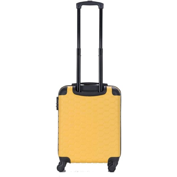 Eagle Lightweight ABS Hard Shell Luggage Suitcase - 4 Wheels - Carry-On Spinner - Image 4