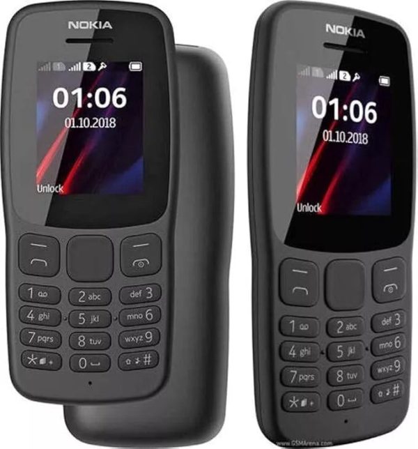 Genuine Nokia 105 TA-1416DS Dual Sim Basic Phone Charcoal Colour Basic Cellphone - Image 3