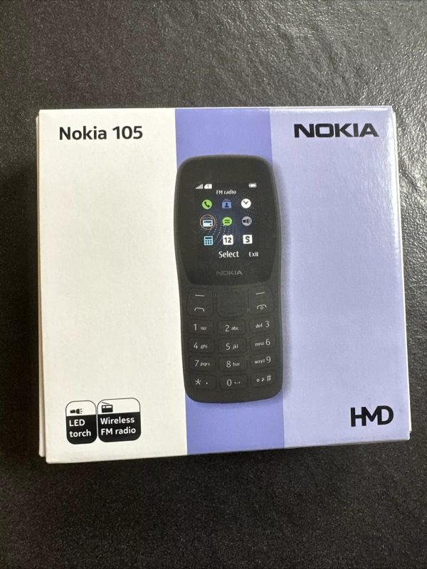 Genuine Nokia 105 TA-1416DS Dual Sim Basic Phone Charcoal Colour Basic Cellphone - Image 10