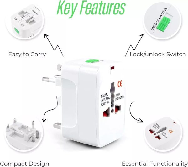 Universal Plug Adapter - Travel Extension - Image 10