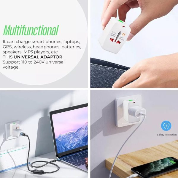 Universal Plug Adapter - Travel Extension - Image 8