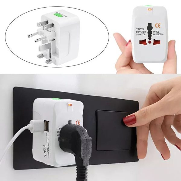 Universal Plug Adapter - Travel Extension - Image 6