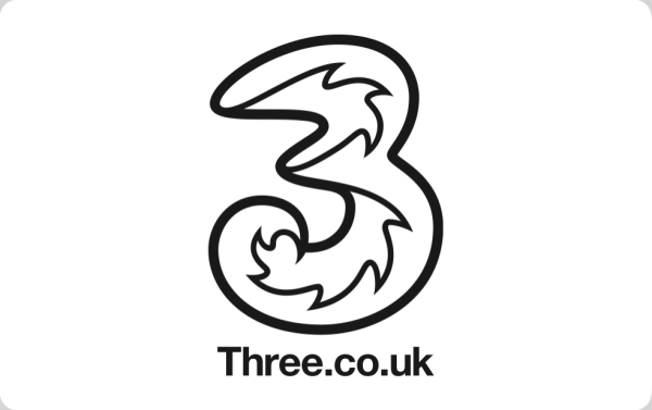 Three E-Voucher £35.00